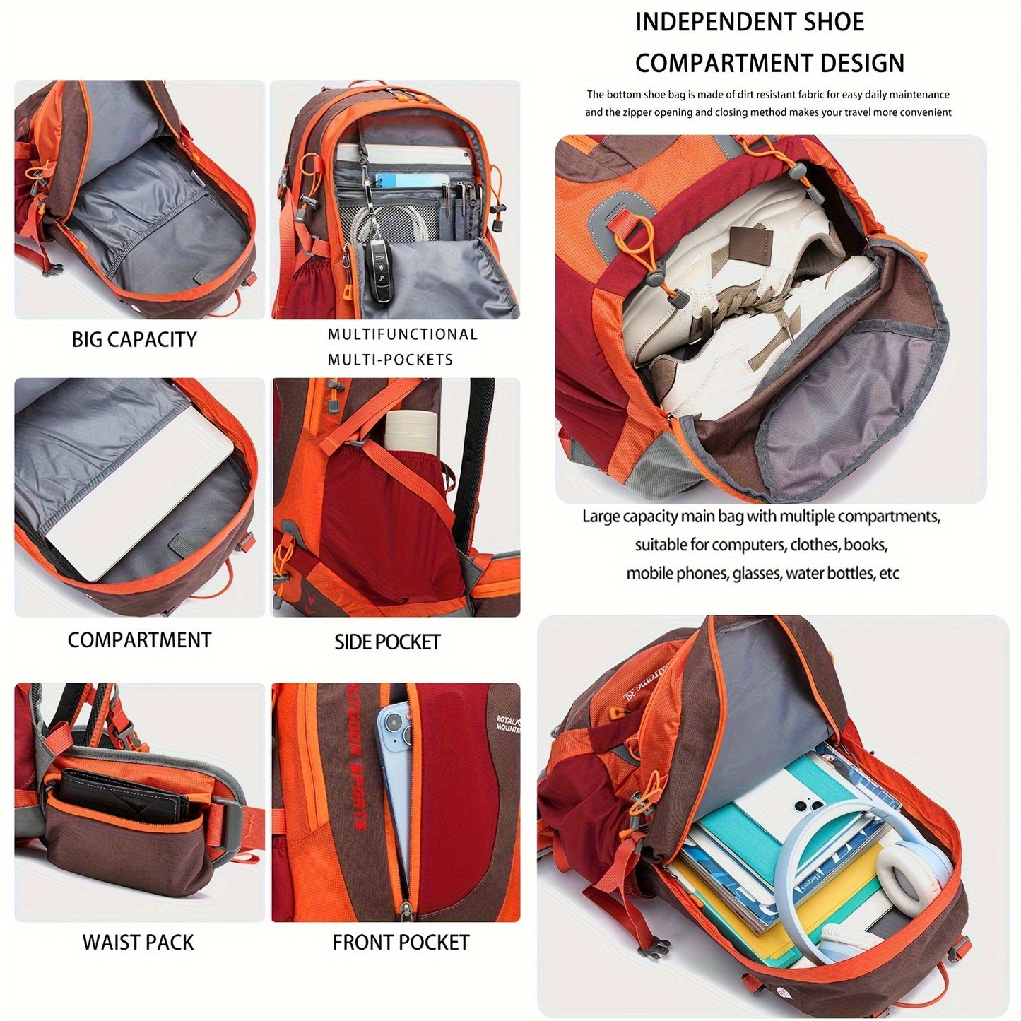 A Truly Versatile Large Volume Backpack That Shines On The Hiking Trail At The Campground And In The Boardroom Or Classroom