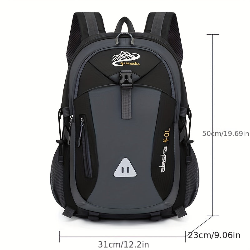 Heavy-Duty Outdoor Hiking Backpack 2025 New Model - Large Capacity Camping & Trekking Pack with Adjustable Padded Shoulder Straps, Trekking Pole Holder, Heavy-Duty for multi-Day Hikes,, Durable for pros & Outdoor Enthusiasts (