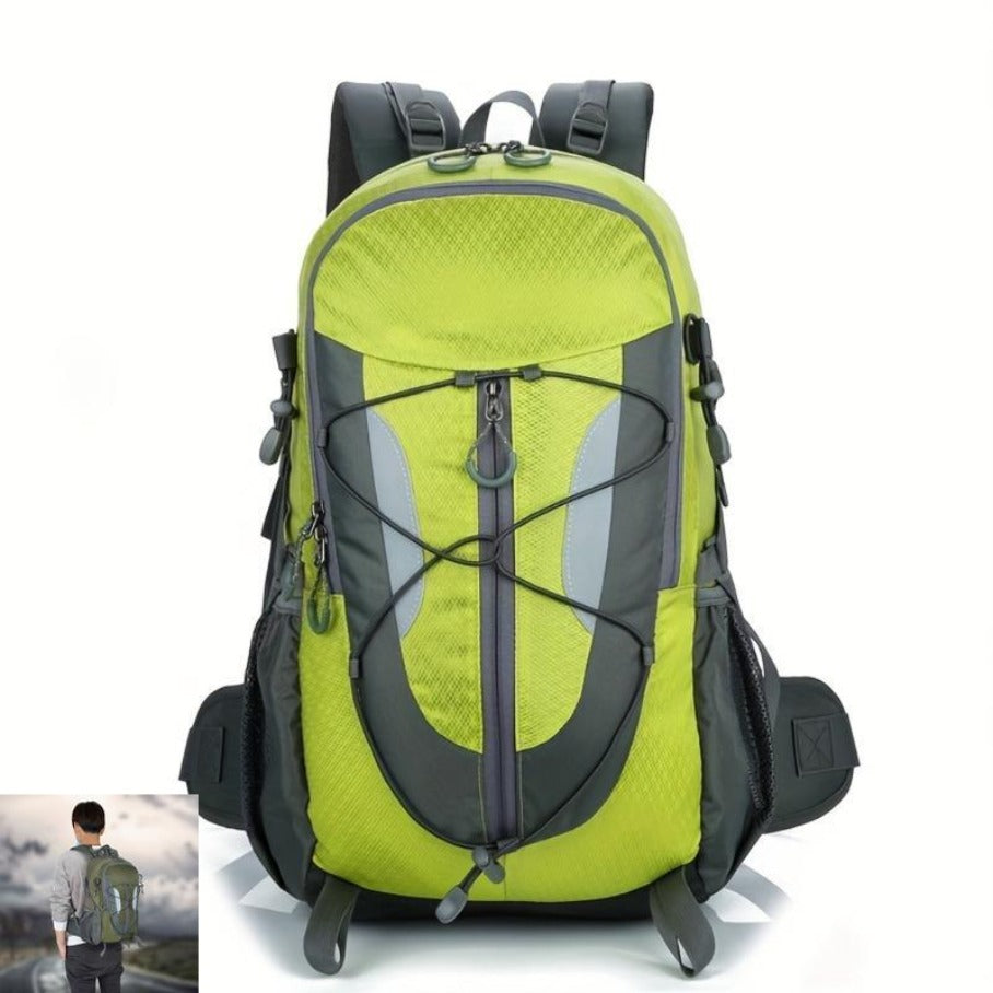 Multi-functional Camping Gear with Reflective Strips | Ergonomic Hiking Backpack, Breathable Mesh Pockets, Durable Softshell Material, Premium Zippers, Outdoor Rock Climbing Travel Pack, Christmas & Birthday Gift Recommendation