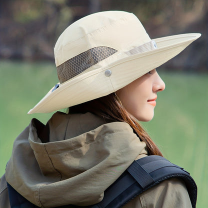 1pc Multifunctional Hat 1pc High Quality Multifunctional Bucket Hat | Outdoor Camping Hiking Cap for Men and Women, Breathable Fishing Hat, Easy to Store, Suitable for Daily Use