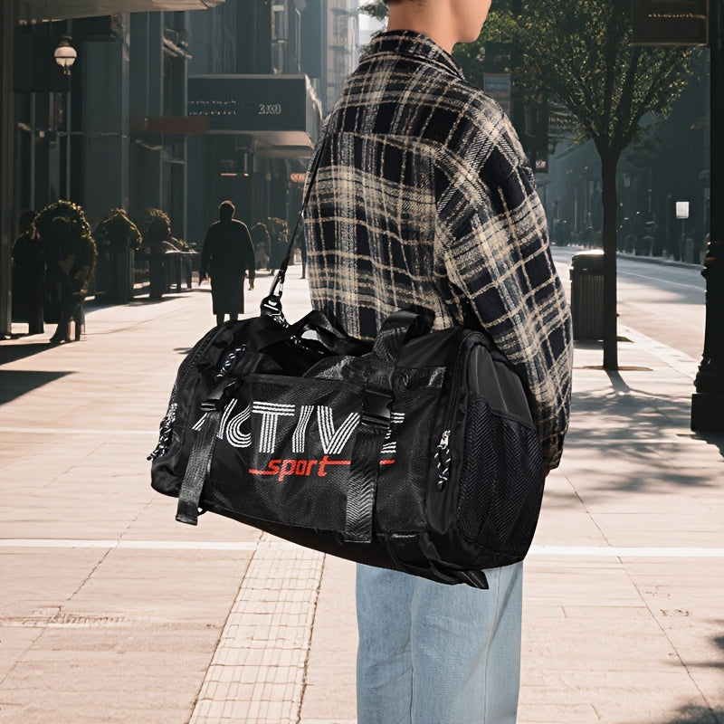 10.57gal Large Capacity Lightweight Outdoor Travel Backpack for Men & Women - Durable Hiking Backpack with Multiple Compartments, Adjustable Shoulder Straps & Sling Carry Option, Commuter Backpack for Commuting, Vacation, Sports, Backpack for Travel