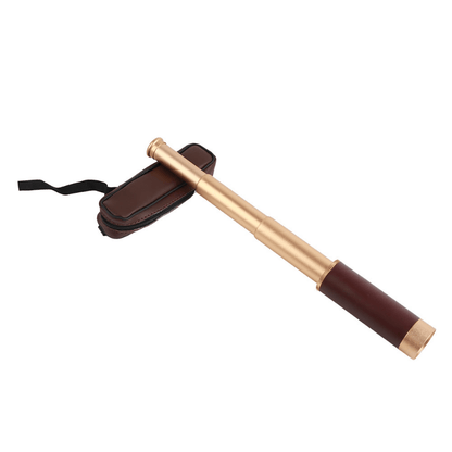 Foldable Retro Monocular Telescope - Compact & Lightweight High-Power Optical Telescope with, Metal Body for Adults Suitable for Watching, Travel, Hiking, Hunting - Portable Telescope