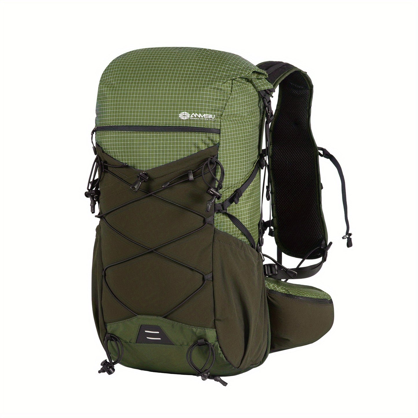 1 Ultralight Hiking Backpack Large Capacity Expandable Outdoor Backpack Suitable for Hiking & Camping - Expandable Design (61-65, Soft- Frame, Multi-Compartment Organization, Unisex Backpack for Men & Women, Long-Distance Hiking, Urban Commute