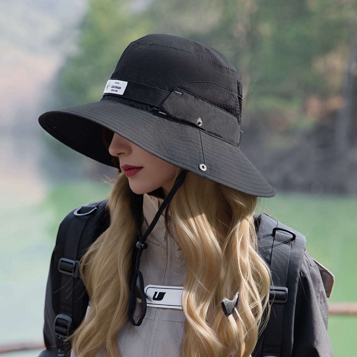 1pc Multifunctional Hat 1pc High Quality Multifunctional Bucket Hat | Outdoor Camping Hiking Cap for Men and Women, Breathable Fishing Hat, Easy to Store, Suitable for Daily Use