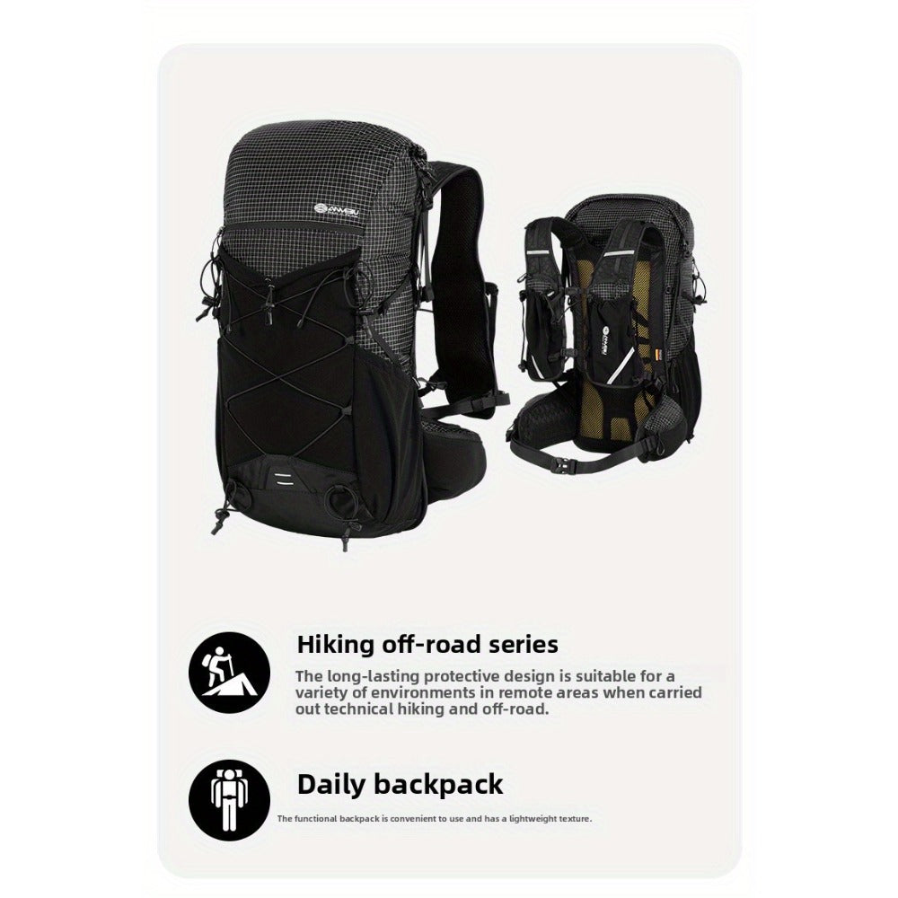 1 Ultralight Hiking Backpack Large Capacity Expandable Outdoor Backpack Suitable for Hiking & Camping - Expandable Design (61-65, Soft- Frame, Multi-Compartment Organization, Unisex Backpack for Men & Women, Long-Distance Hiking, Urban Commute
