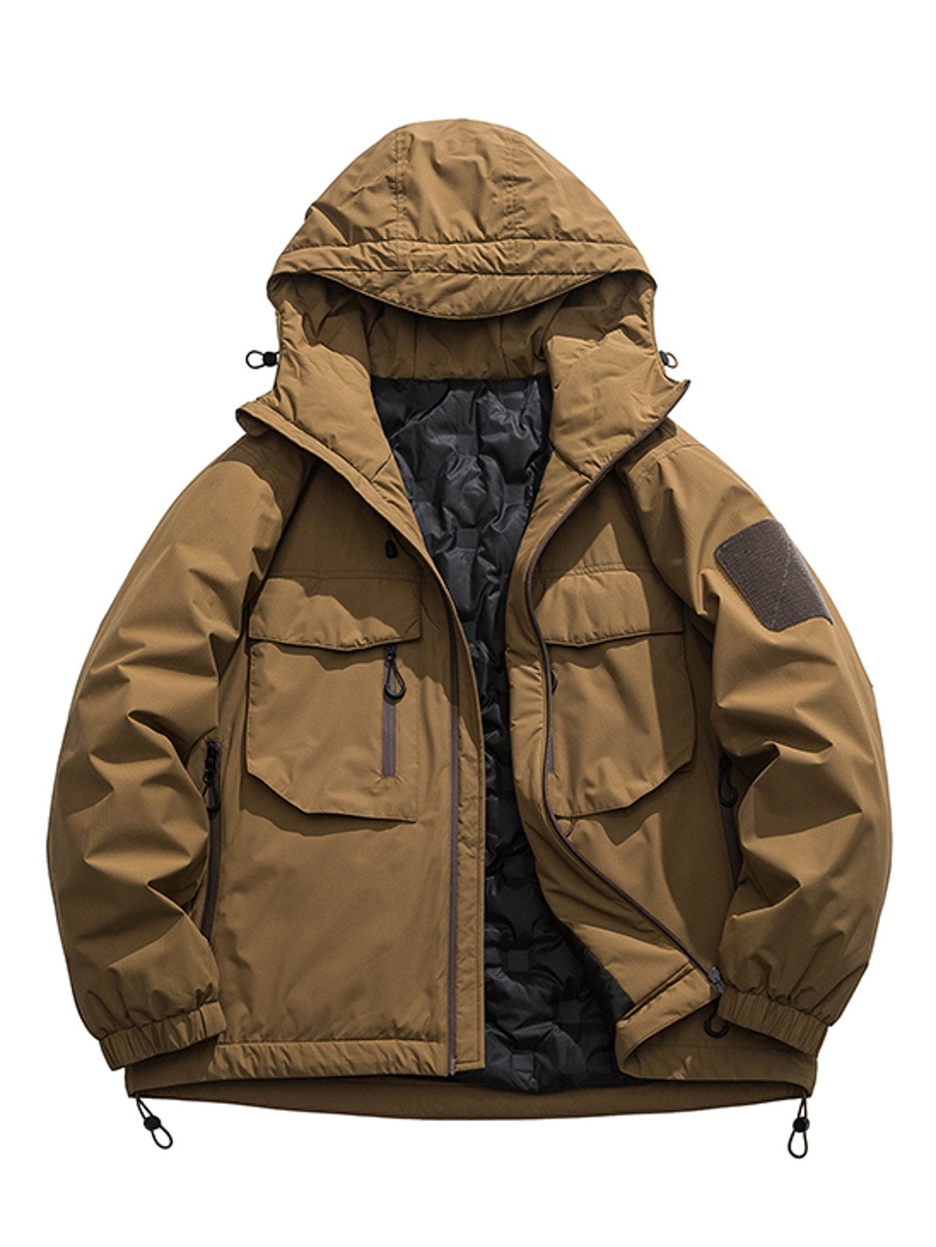 2025 Winter New Style Warmth-Resistant Down Jacket with Thickened Trendy Down Coat- Couple's Bestseller Warmth-Resistant Casual Fashion Down Jacket, Cold Weather Jacket, Casual Winter Wear, Stylish Outerwear, Modern Down Coat, Durable Fabric, Padded