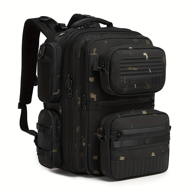 Men'S Stylish Multifunctional Backpack, a Large Capacity Bag for Outdoor Sports And Travel, Featuring a Three-In-One Detachable Design