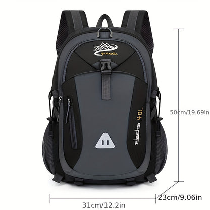 Heavy-Duty Outdoor Hiking Backpack 2025 New Model - Large Capacity Camping & Trekking Pack with Adjustable Padded Shoulder Straps, Trekking Pole Holder, Heavy-Duty for multi-Day Hikes,, Durable for pros & Outdoor Enthusiasts (