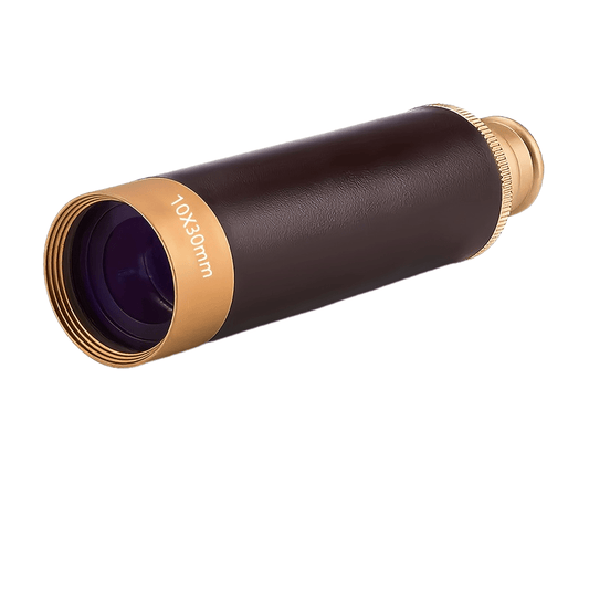 1pc HD 10X30 Monocular Telescope - High Power 10X Magnification & 30mm Objective Lens, Manual Focus Portable Spy for Bird Watching, Hunting, Stargazing, Compact Telescopic Sight