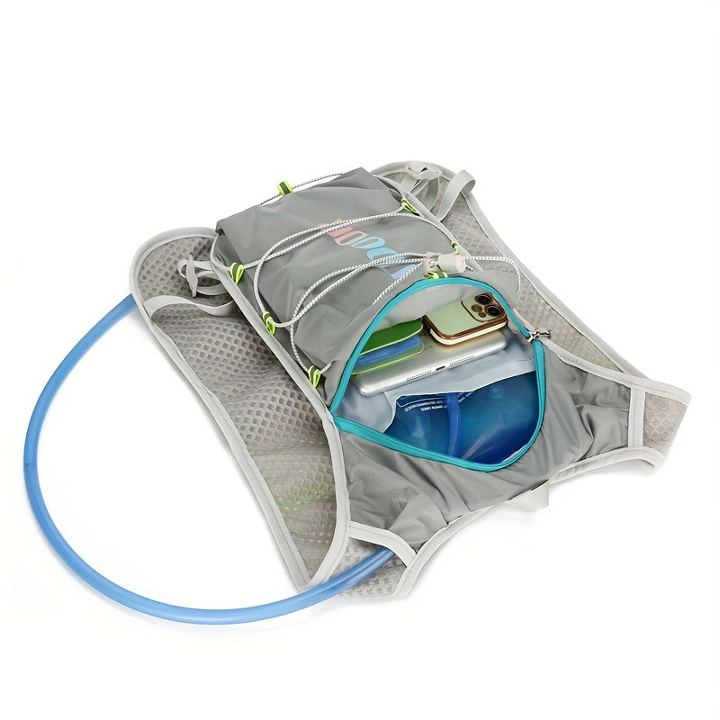 New Reflective Off-Road Cycling And Running Backpack for Men And Women, Ultra-Lightweight Outdoor Hydration Pack, 3.17gal Supply Bag for Hiking, Thin And Lightweight