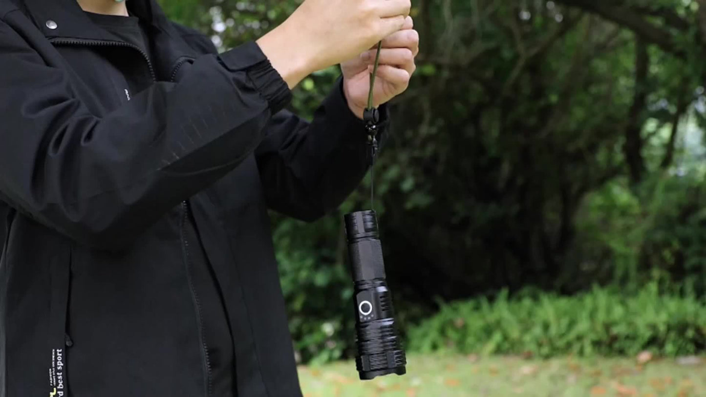 Men's Tools Clearance -2 Pack Rechargeable LED Flashlight, High Lumen Super Bright Flashlights, Multi-function 5 Modes, Powerful Torch, Suitable For Home, Camping, Hiking