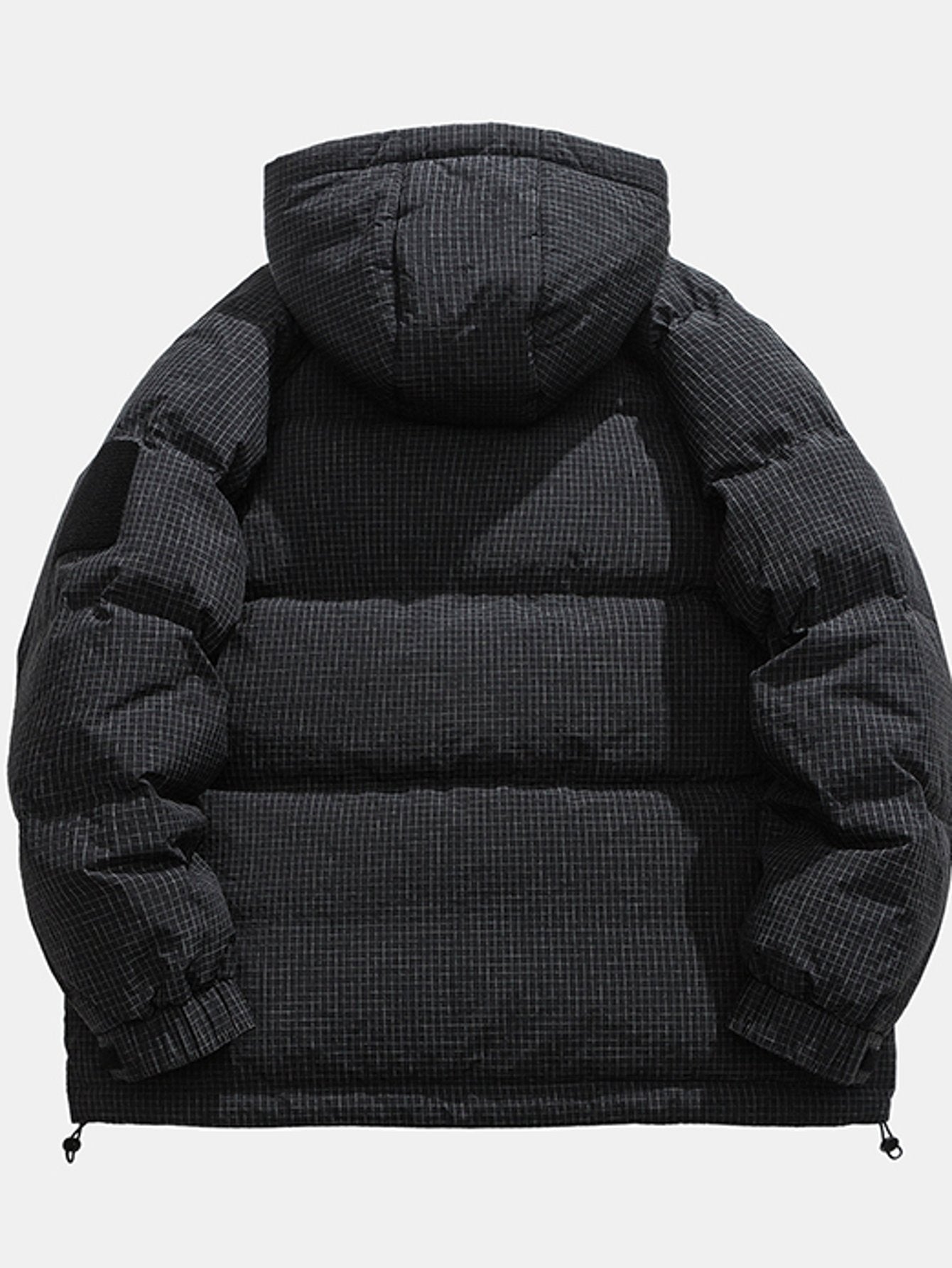 Heavy-Duty Winter Warmth, Hooded Outer with Button Closure, Loose-Fit Cold Weather Coat for Skiing, Snowboarding & Outdoor Activities