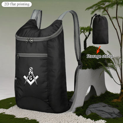 A Portable And Foldable Storage Backpack