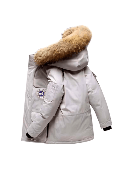 Short Down Jacket Canadian Down Jacket Workwear Thickened Warm Men's Winter Coat