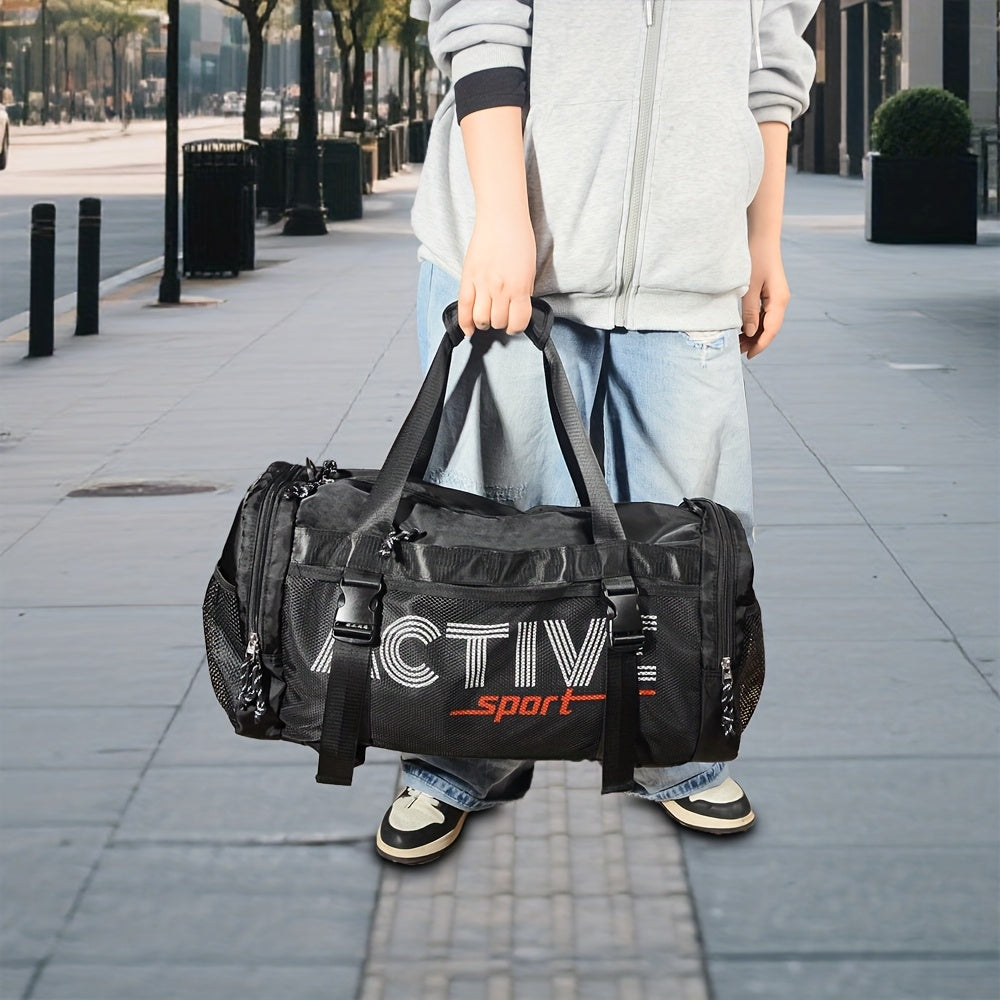 10.57gal Large Capacity Lightweight Outdoor Travel Backpack for Men & Women - Durable Hiking Backpack with Multiple Compartments, Adjustable Shoulder Straps & Sling Carry Option, Commuter Backpack for Commuting, Vacation, Sports, Backpack for Travel