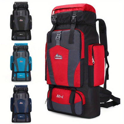 Leisure Hiking Backpack, Large Capacity And Multiple Pockets Men's And Women's Outdoor Hiking And Camping Backpack, Laptop Bag