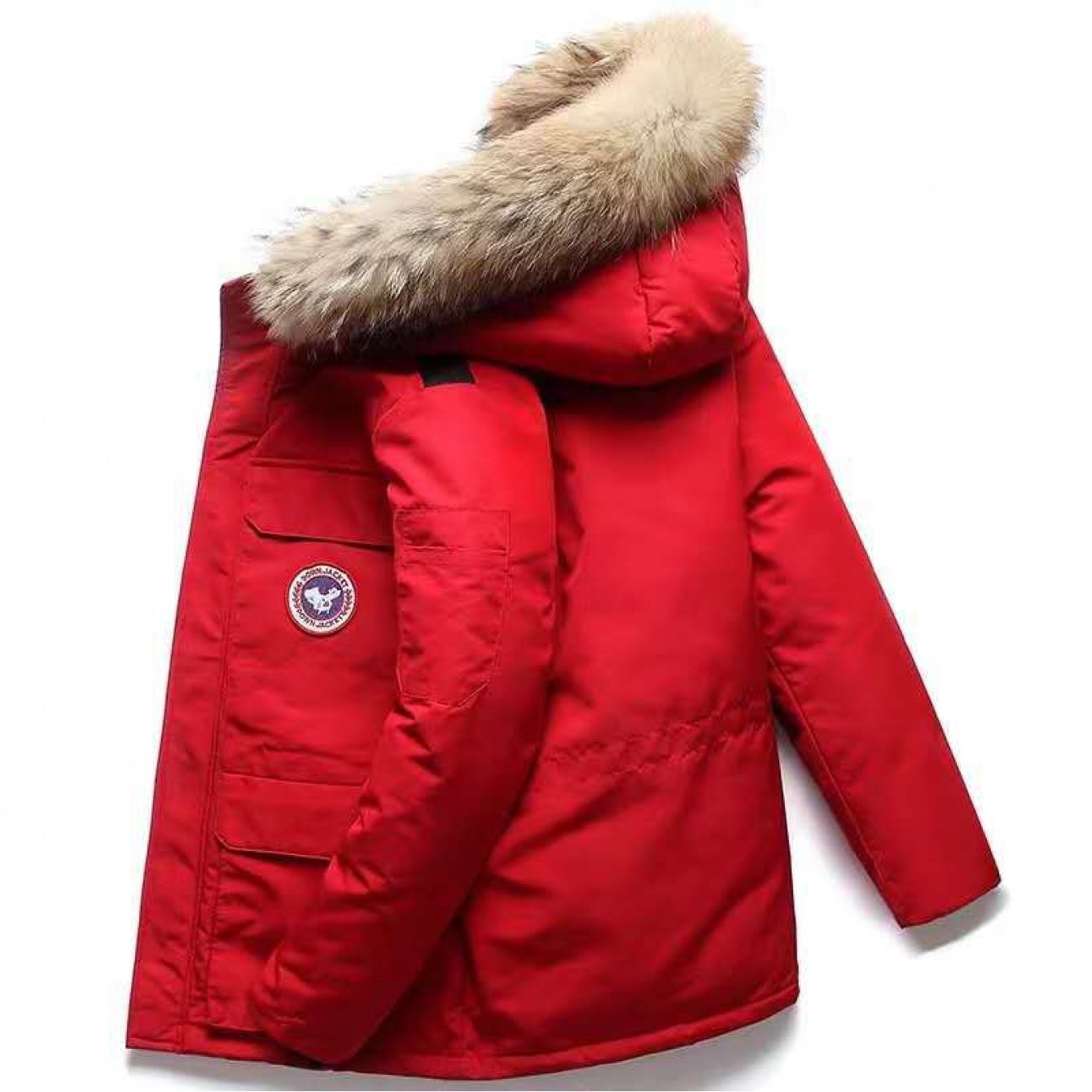 Short Down Jacket Canadian Down Jacket Workwear Thickened Warm Men's Winter Coat