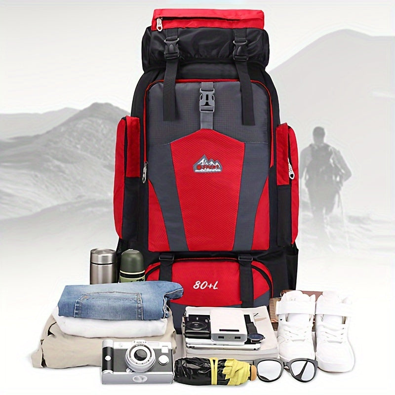 Leisure Hiking Backpack, Large Capacity And Multiple Pockets Men's And Women's Outdoor Hiking And Camping Backpack, Laptop Bag