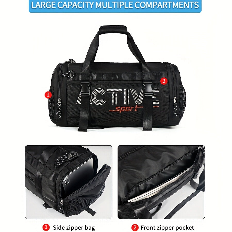 10.57gal Large Capacity Lightweight Outdoor Travel Backpack for Men & Women - Durable Hiking Backpack with Multiple Compartments, Adjustable Shoulder Straps & Sling Carry Option, Commuter Backpack for Commuting, Vacation, Sports, Backpack for Travel