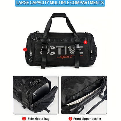 10.57gal Large Capacity Lightweight Outdoor Travel Backpack for Men & Women - Durable Hiking Backpack with Multiple Compartments, Adjustable Shoulder Straps & Sling Carry Option, Commuter Backpack for Commuting, Vacation, Sports, Backpack for Travel