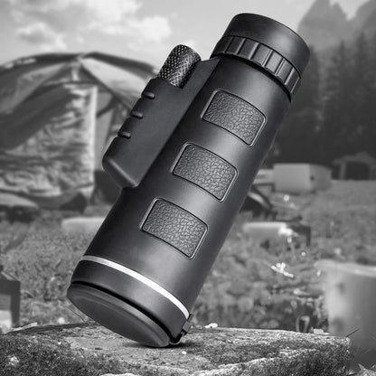 Adult Monocular Telescope, Outdoor Portable Monocular Telescope, High-Definition Compact Telescope, Hiking Gear for Mountaineering, Hiking, Camping, Bird Watching, and Exploration