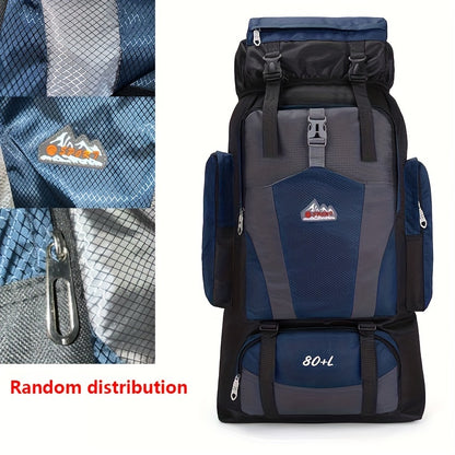 Leisure Hiking Backpack, Large Capacity And Multiple Pockets Men's And Women's Outdoor Hiking And Camping Backpack, Laptop Bag