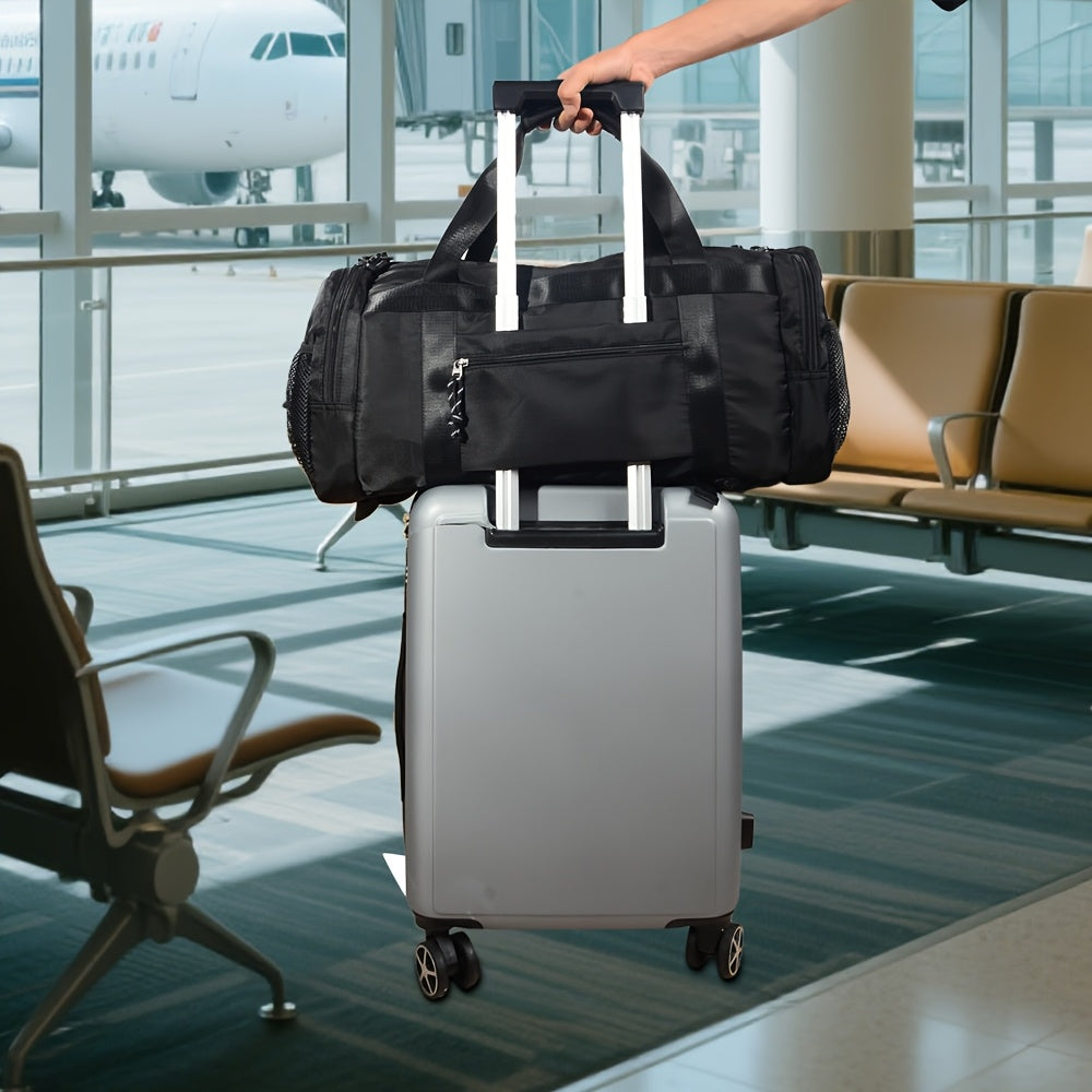 10.57gal Large Capacity Lightweight Outdoor Travel Backpack for Men & Women - Durable Hiking Backpack with Multiple Compartments, Adjustable Shoulder Straps & Sling Carry Option, Commuter Backpack for Commuting, Vacation, Sports, Backpack for Travel