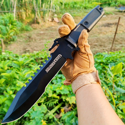 Knife Home Multipurpose Knife Outdoor Camping Portable Knife High Carbon Steel Integrated Thickened Dragon Bone Knife Precision Grinding Collection Gift Knife Home Kitchen Knife Kitchen Cooking Knife