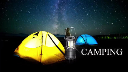 4pcs Super Bright Lanterns 4pcs Super Bright Portable Camping Lanterns | Foldable Emergency Flashlights, Outdoor Lighting, Battery Powered