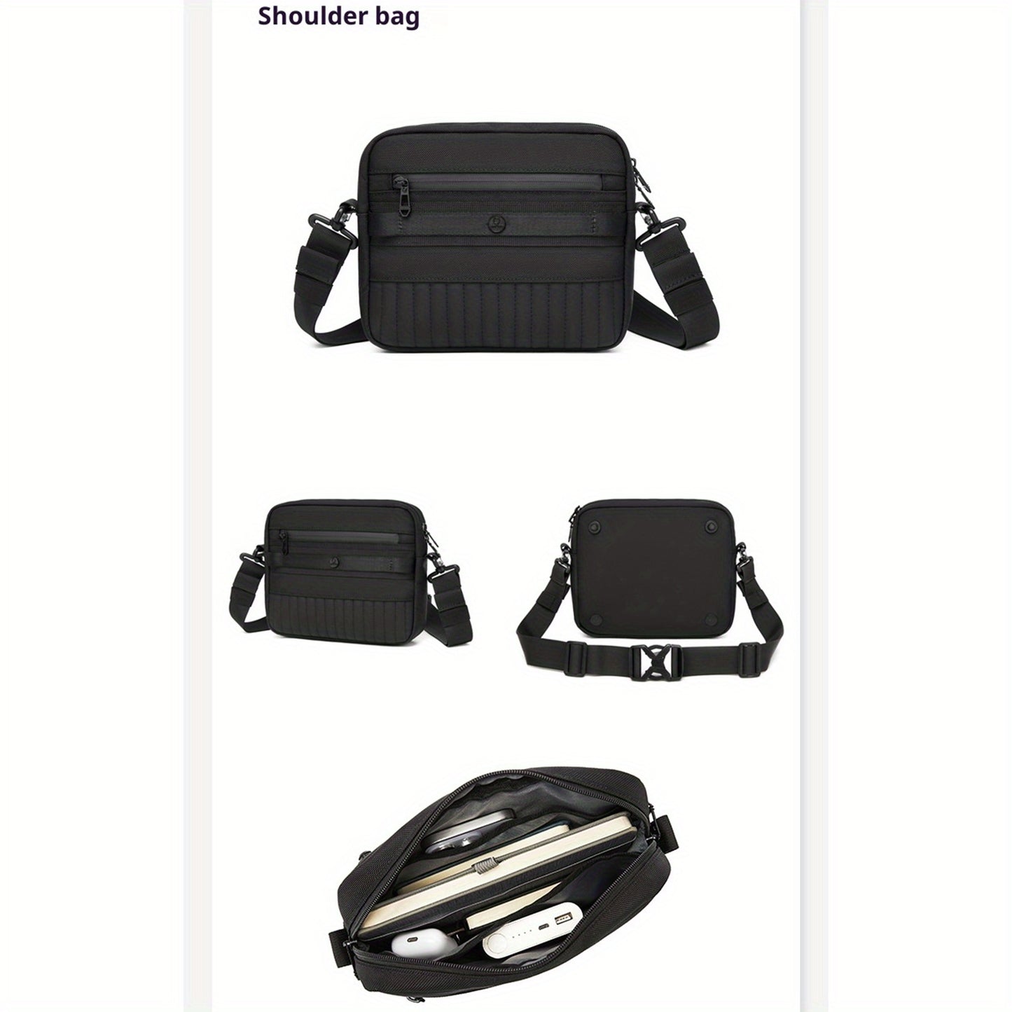 Men'S Stylish Multifunctional Backpack, a Large Capacity Bag for Outdoor Sports And Travel, Featuring a Three-In-One Detachable Design