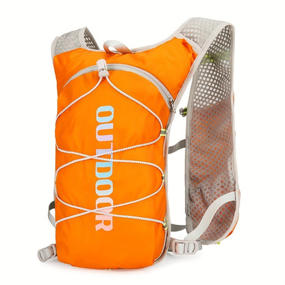 New Reflective Off-Road Cycling And Running Backpack for Men And Women, Ultra-Lightweight Outdoor Hydration Pack, 3.17gal Supply Bag for Hiking, Thin And Lightweight