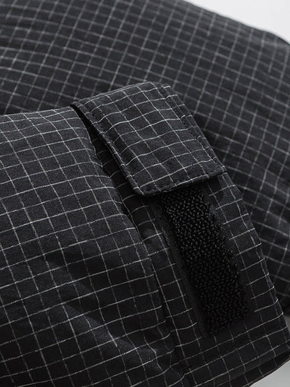 Heavy-Duty Winter Warmth, Hooded Outer with Button Closure, Loose-Fit Cold Weather Coat for Skiing, Snowboarding & Outdoor Activities