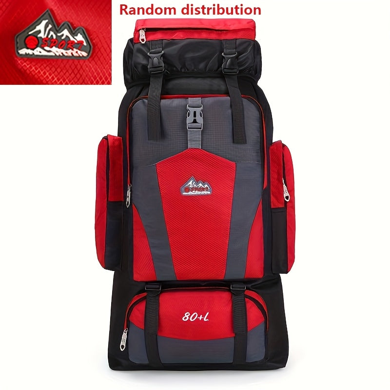 Leisure Hiking Backpack, Large Capacity And Multiple Pockets Men's And Women's Outdoor Hiking And Camping Backpack, Laptop Bag