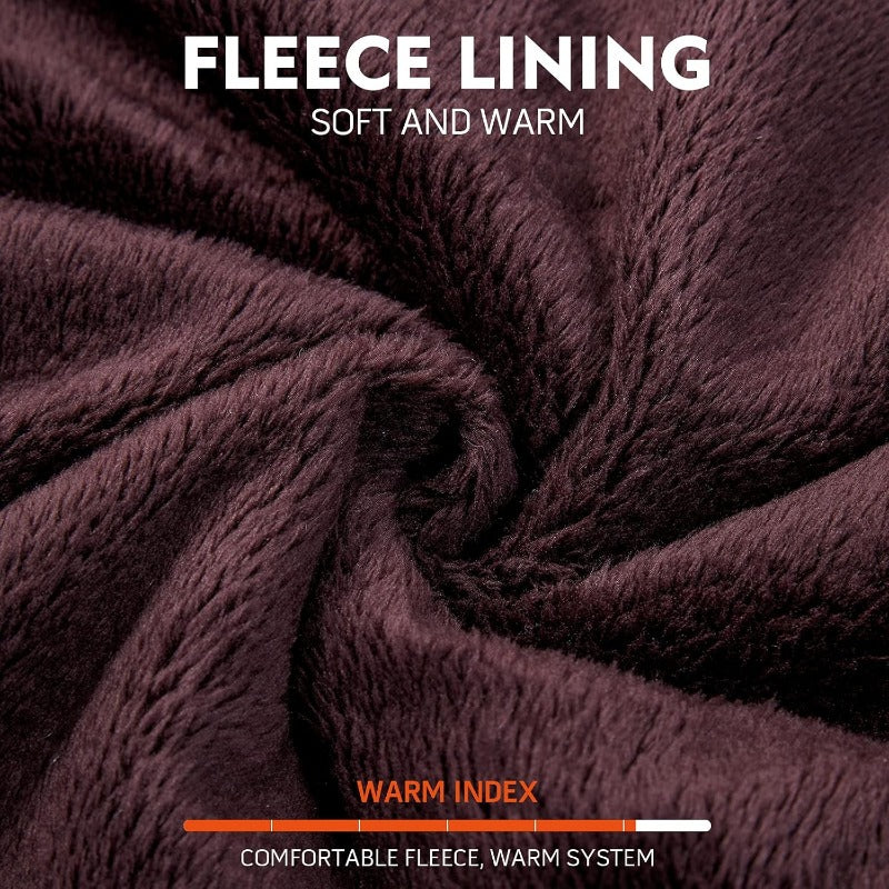 Women'S Mountain Snow Waterproof Ski Jacket | Detachable Hood, Windproof Wool Parka Coat, Rain Jacket, Winter Coat