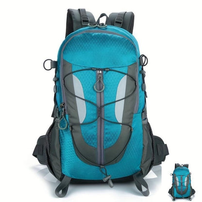 Multi-functional Camping Gear with Reflective Strips | Ergonomic Hiking Backpack, Breathable Mesh Pockets, Durable Softshell Material, Premium Zippers, Outdoor Rock Climbing Travel Pack, Christmas & Birthday Gift Recommendation