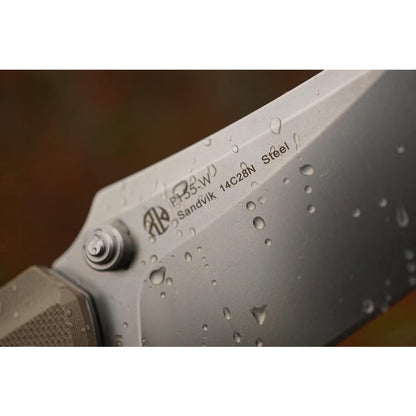 Camping Tactical Folding Pocket Knife, 14C28N, Liner Lock, Ball Bearing, Fast Opening Flipper, Ideal for EDC Hunting Survival, with Features of Liner Lock and Ball Bearing