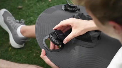 Mens Sun Hat with 2 , Summer Cooling Wide Brim Bucket Hat, Beach Hat Garden Hat, Solar + USB Dual Power Supply