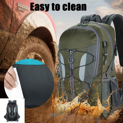 Multi-functional Camping Gear with Reflective Strips | Ergonomic Hiking Backpack, Breathable Mesh Pockets, Durable Softshell Material, Premium Zippers, Outdoor Rock Climbing Travel Pack, Christmas & Birthday Gift Recommendation