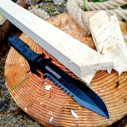 Knife Home Multipurpose Knife Outdoor Camping Portable Knife High Carbon Steel Integrated Thickened Dragon Bone Knife Precision Grinding Collection Gift Knife Home Kitchen Knife Kitchen Cooking Knife